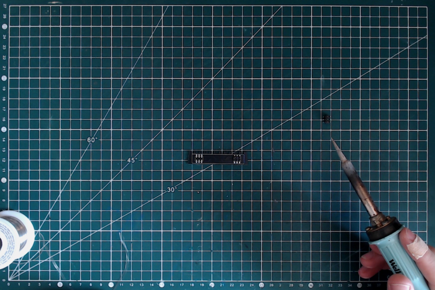 touch zone pcb soldering